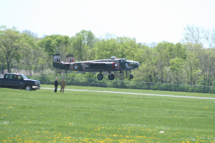 Warbirds And Airshows - Doolittle Reunion B-25 Fly-Over 2010